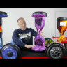 Гироскутер с Влагозащитой Smart Balance 10" c Приложением и Самобалансировкой (Зебра) Видео
