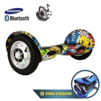 Гироскутер Smart Balance 10" Внедорожный (Желтый граффити)