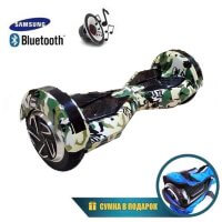 Гироскутер Smart Balance Transformers LED 8" (Хаки)